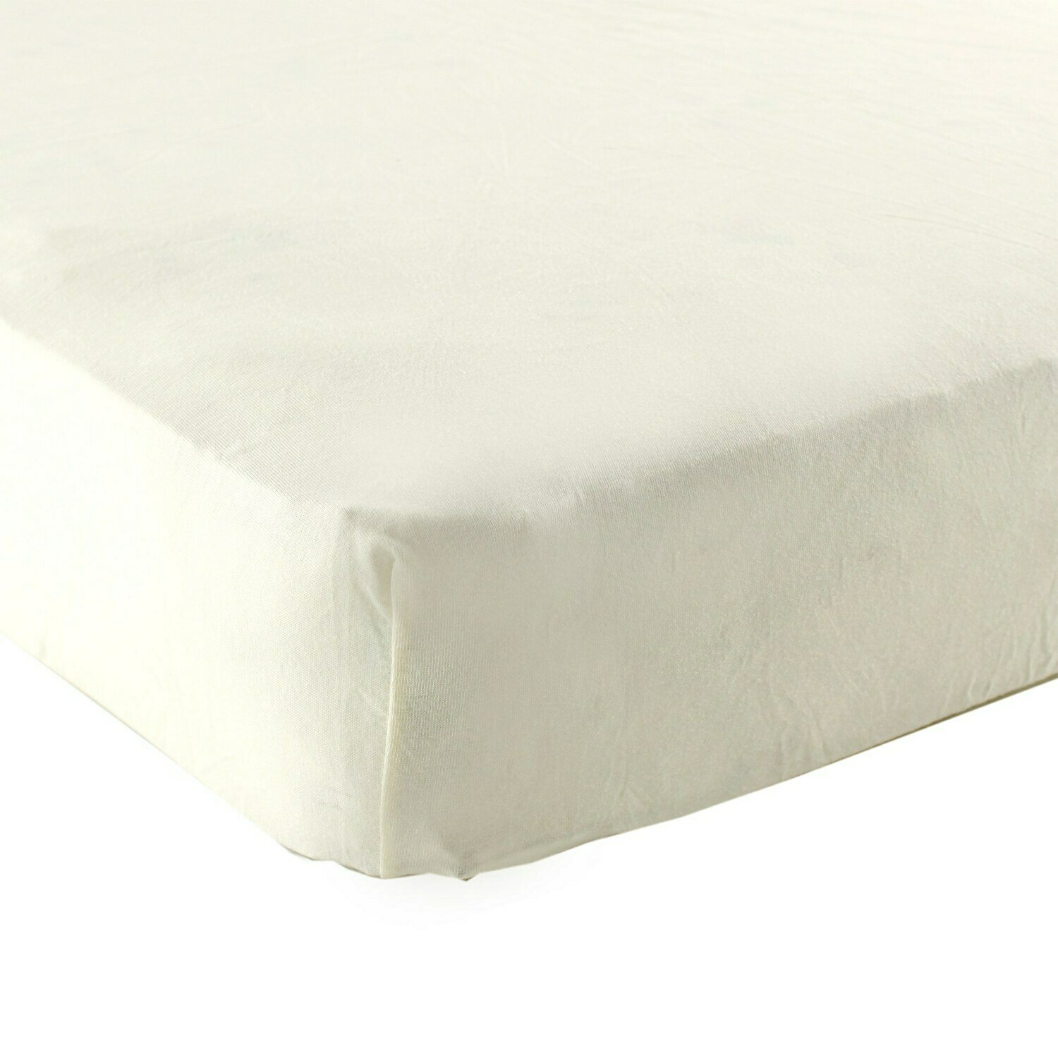 CUBRECOLCHON CUNA ALGODON - CREMA