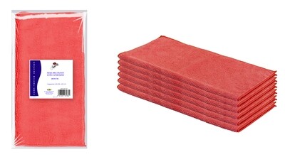 Paño Microfibra Rojo 40x30 cm./280 gr./m2