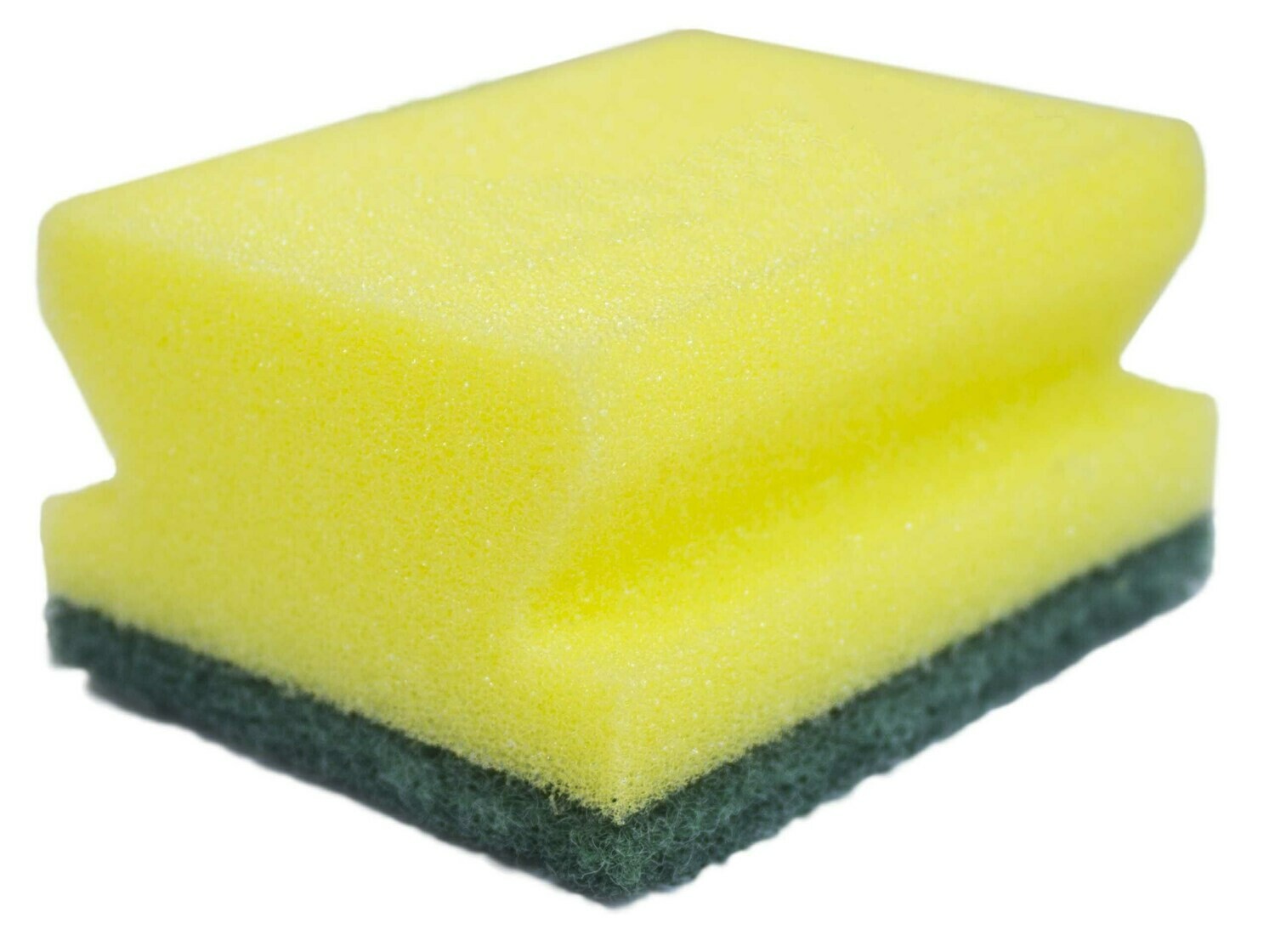 Estropajo salvauñas amarillo, 3 unidades