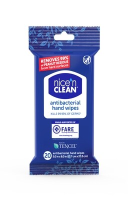 TOALLITAS ANTIBACTERIALES 20&#39;