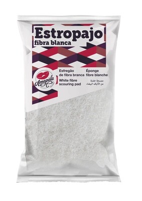 Estropajo fibra blanca, unidad