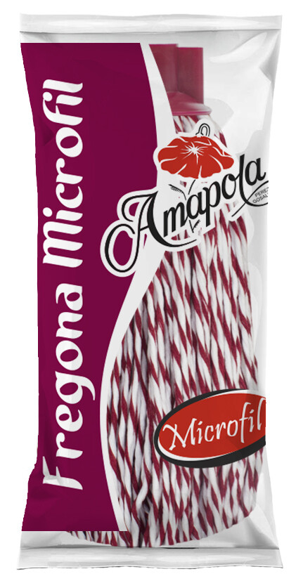 Recambio Suaper Microfibra-Algodon (Fuscia-Blanco)