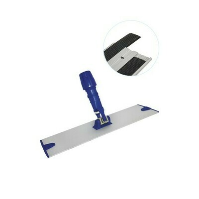 Mopa Base Aluminio  /  Microfibra Terry Velcro Con Palo de Metal