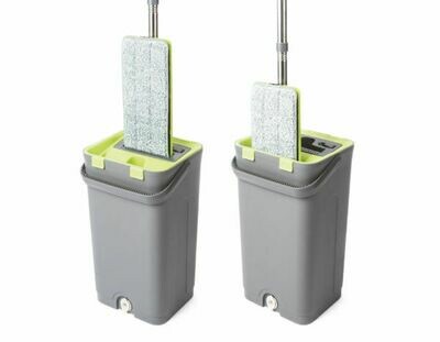 Mopa Plana 360 con Cubo