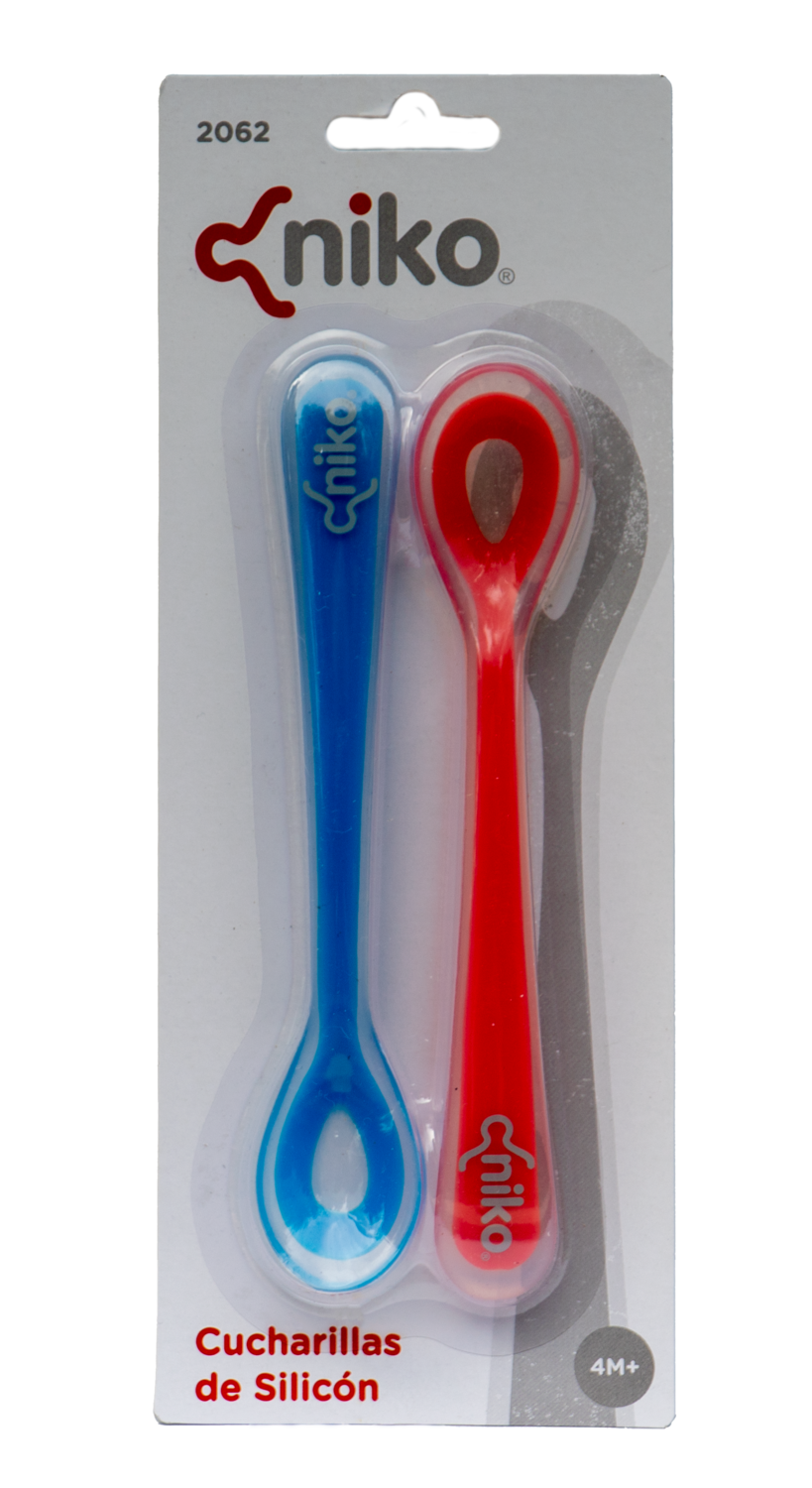 NIKO CUCHARAS DE SILICON, SET DE 2