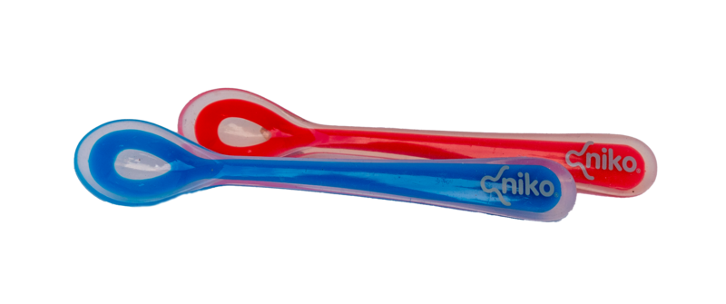 NIKO CUCHARAS DE SILICON, SET DE 2