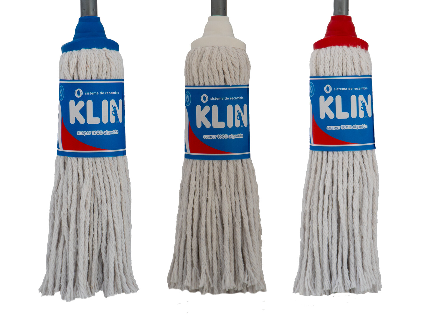 Suaper Algodon Mediano con palo de metal