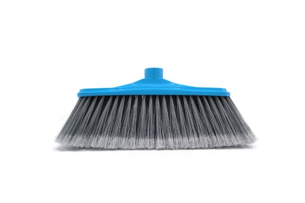 Escoba 14 C/Palo Metalico /  Azul, Verde, Fucsia, Gris