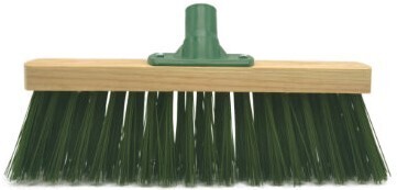 CEPILLO GARDEN C/PALO DE MADERA 30CM