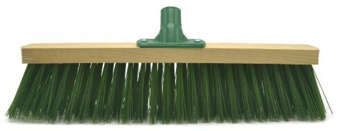CEPILLO GARDEN C/PALO DE MADERA 40CM
