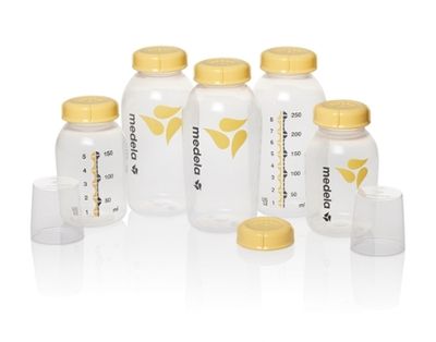 MEDELA BIBERON 5 OZ CON TAPA SET DE 6