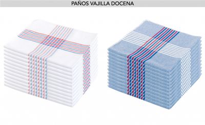 Paño Vajilla Azul