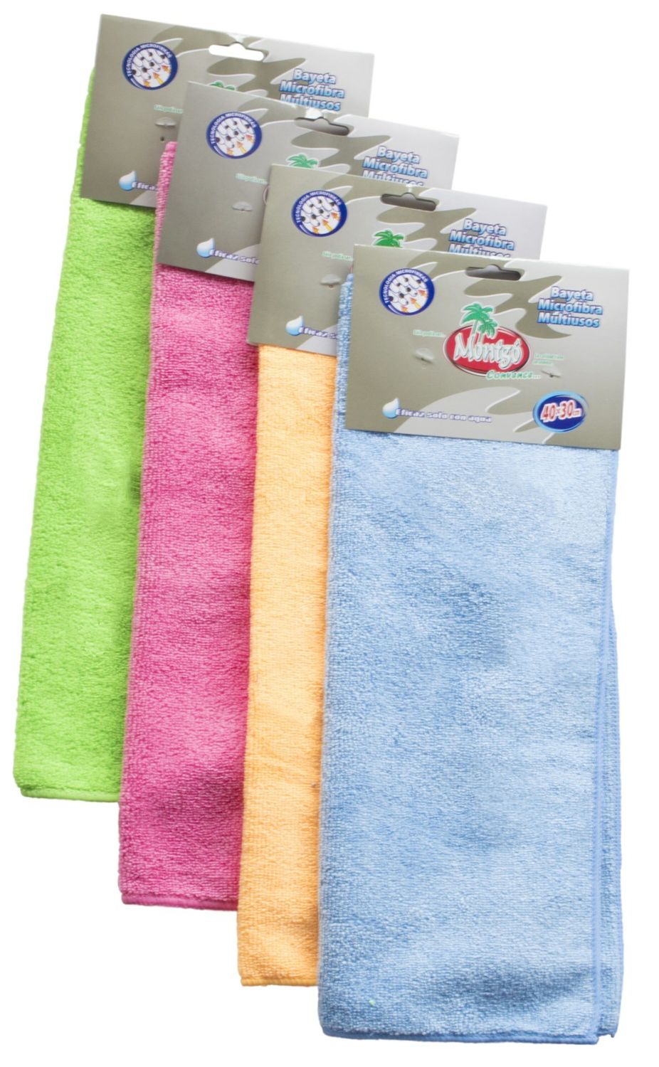 Paño Multiusos Microfribra Colores Neon