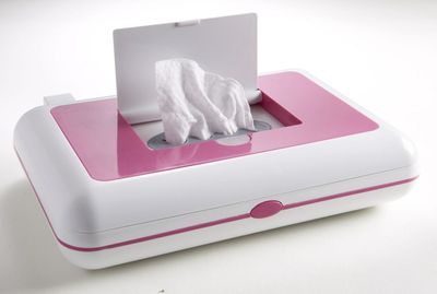 CALENTADOR DE PAÑITOS PARA VIAJES - ROSADO