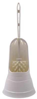 Cepillo de Inodoro Con Base Cubierta  Blanco