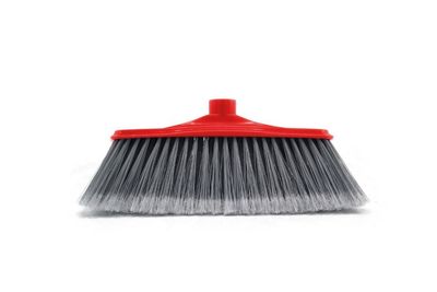 Escoba 14 C/Palo Metalico /  Azul, Verde, Fucsia, Gris