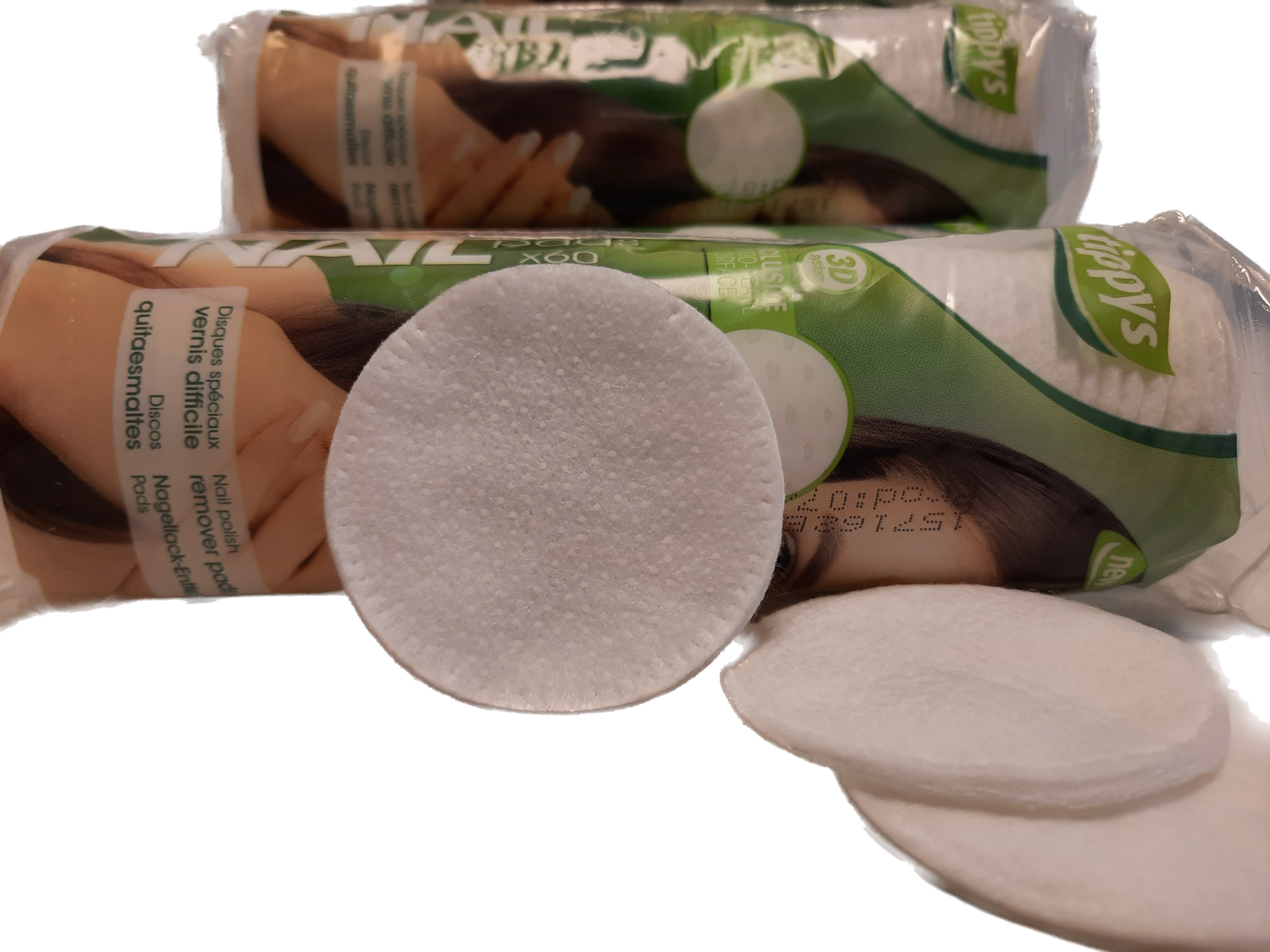 DISCOS QUITAESMALTES PAQ 60