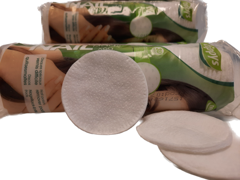 DISCOS QUITAESMALTES PAQ 60