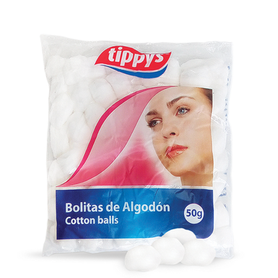BOLAS DE ALGODON PARA DESMAQUILLAR PAQ 100