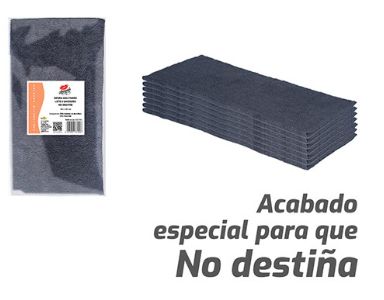 Paño Microfibra Negro  40x38 cm.