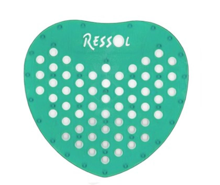 Pantalla Cuore para Urinales Masculinos - Unidad (Verde)