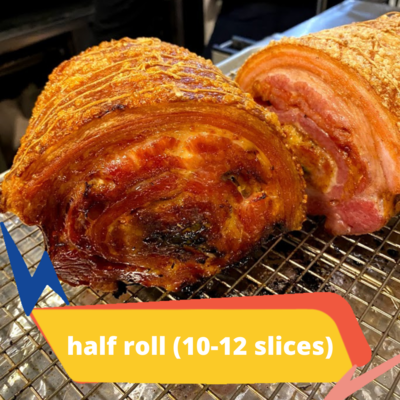 Crispy Lechon Belly (HALF ROLL) Crispy Lechon Belly (HALF ROLL)