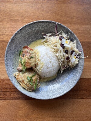 South Pacific Coconut Chicken Bowl
