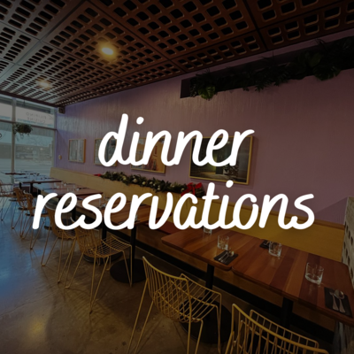 Filistix Dinner Reservations