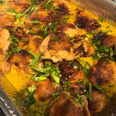 South Pacific Coconut Chicken Platter (Halal)