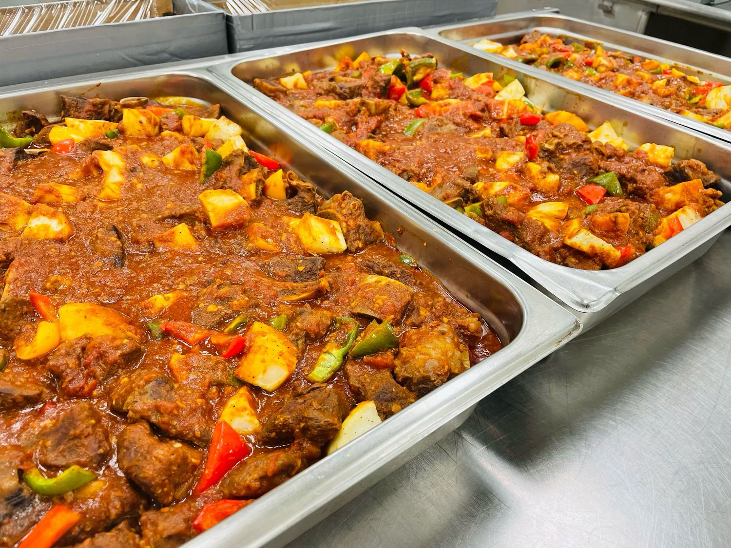 Beef Caldereta Platter