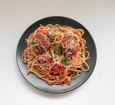 Spaghetti Meatballs (Halal)