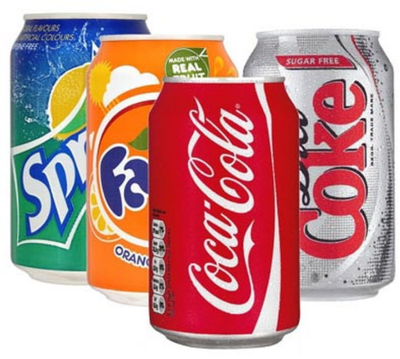 Canned Pop - Coke