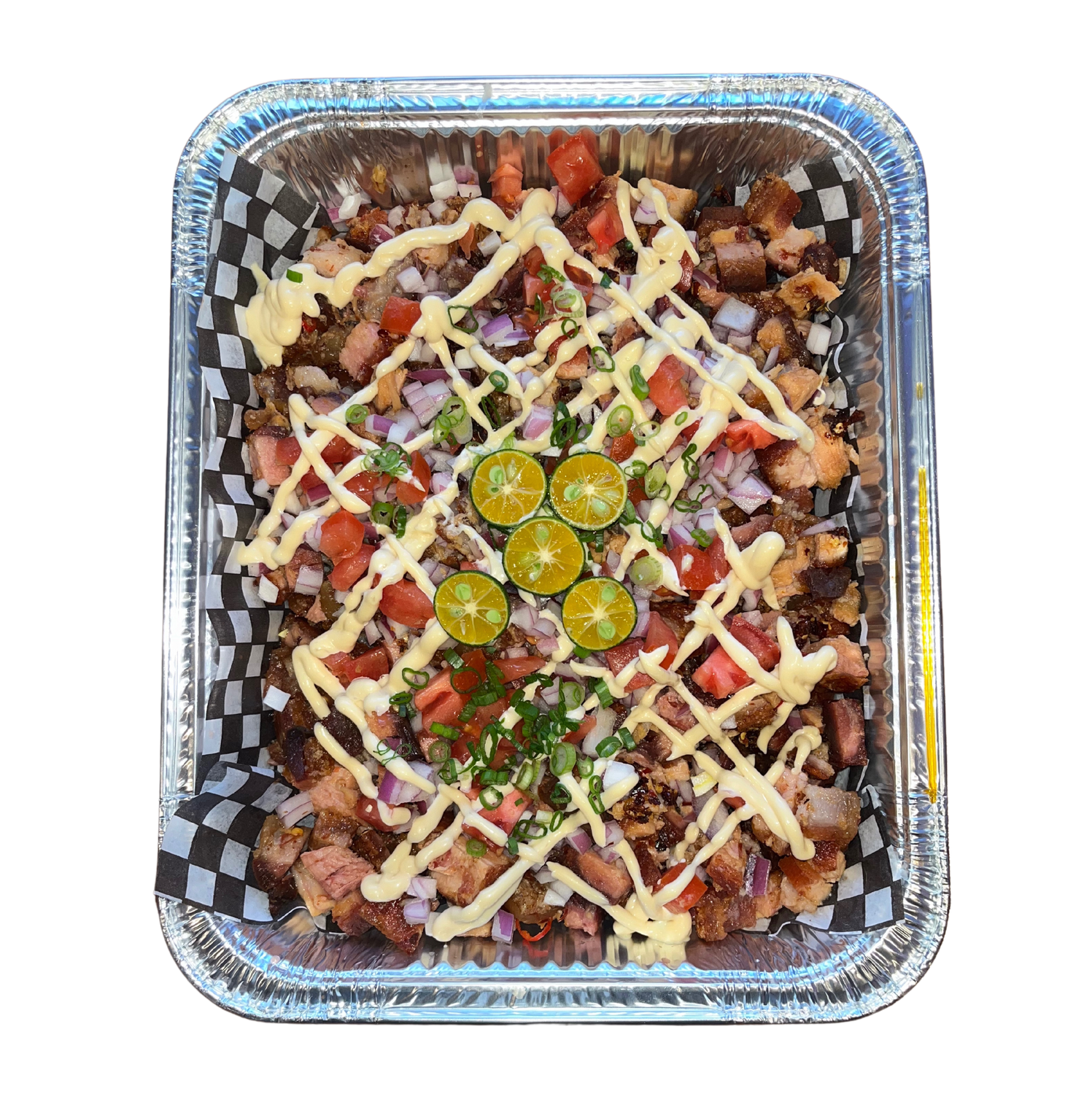Crispy Pork Belly Sisig Platter