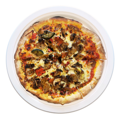 Italian Sausage &amp; Peppers Pizza