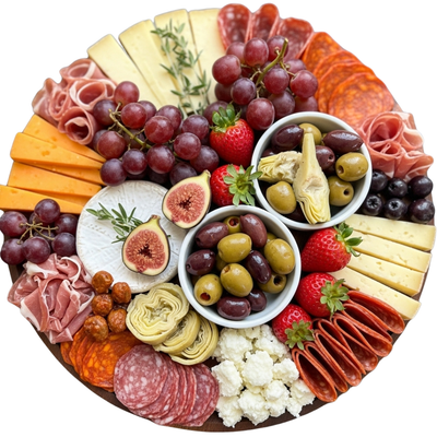 Large Charcuterie Board (good for up to 20 guests)