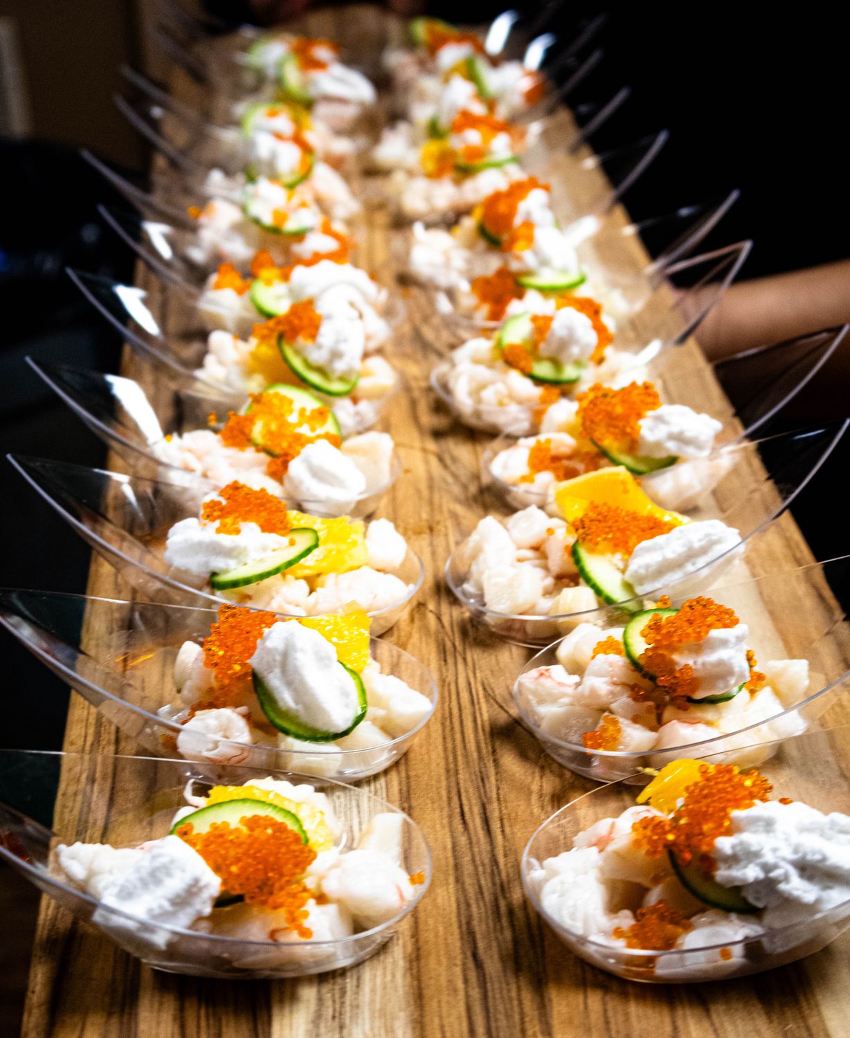 Scallop and Argentina Prawn Ceviche (Kinilaw)