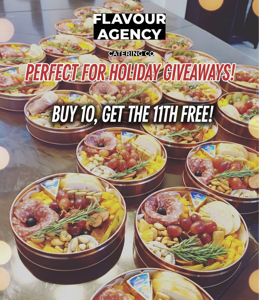 Beautifully arranged, individual Charcuterie Tins