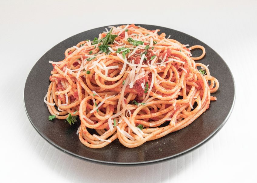 Spaghetti Marinara (Vegetarian)