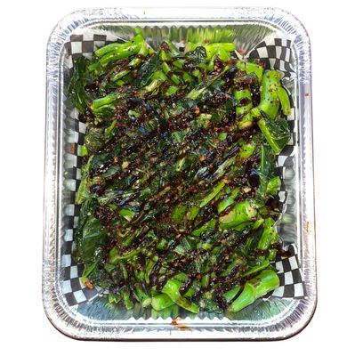 Charred Asian Greens Platter
