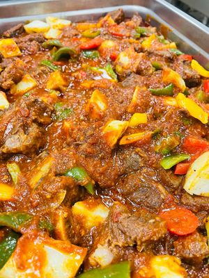 Beef Caldereta Platter