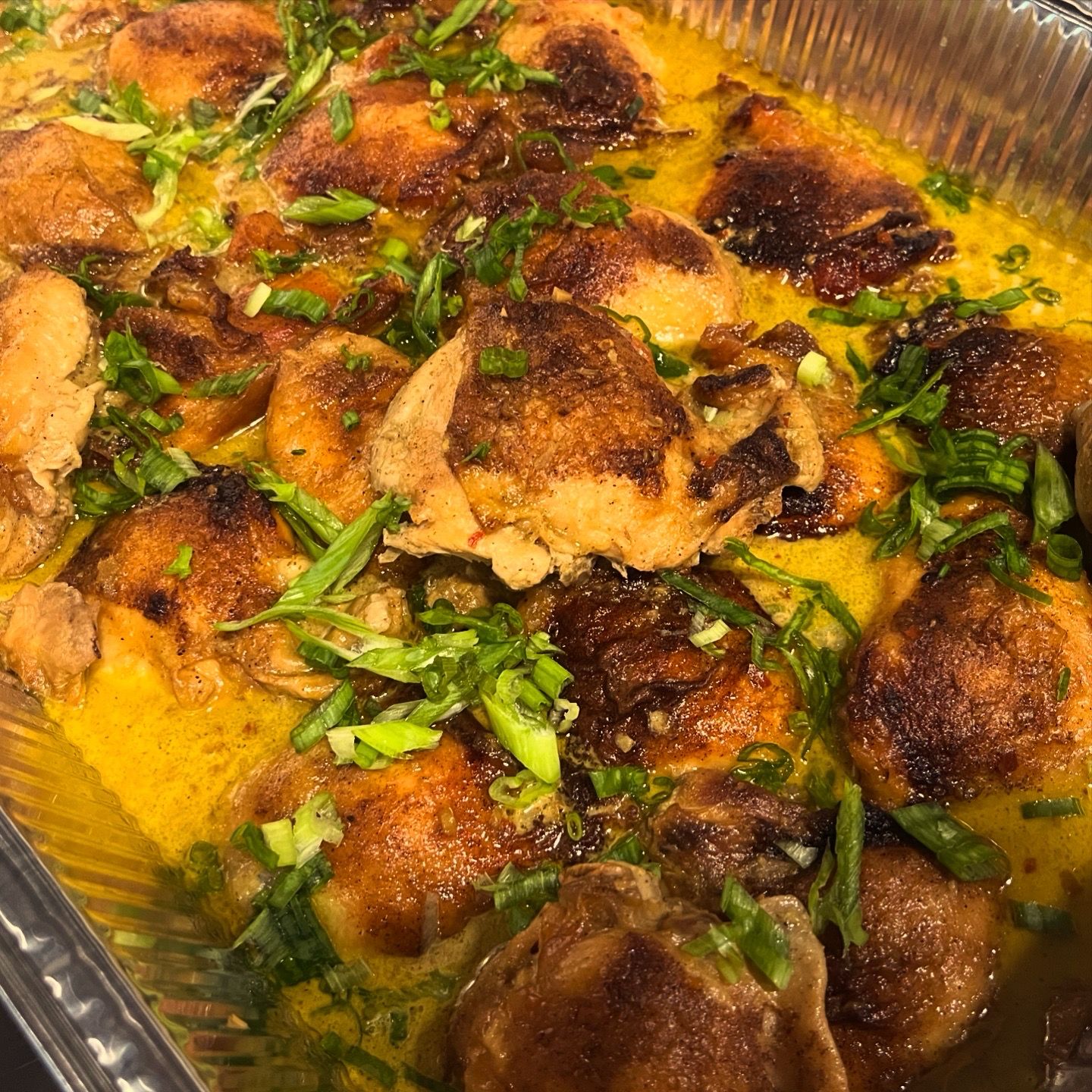 South Pacific Coconut Chicken Platter (Halal)