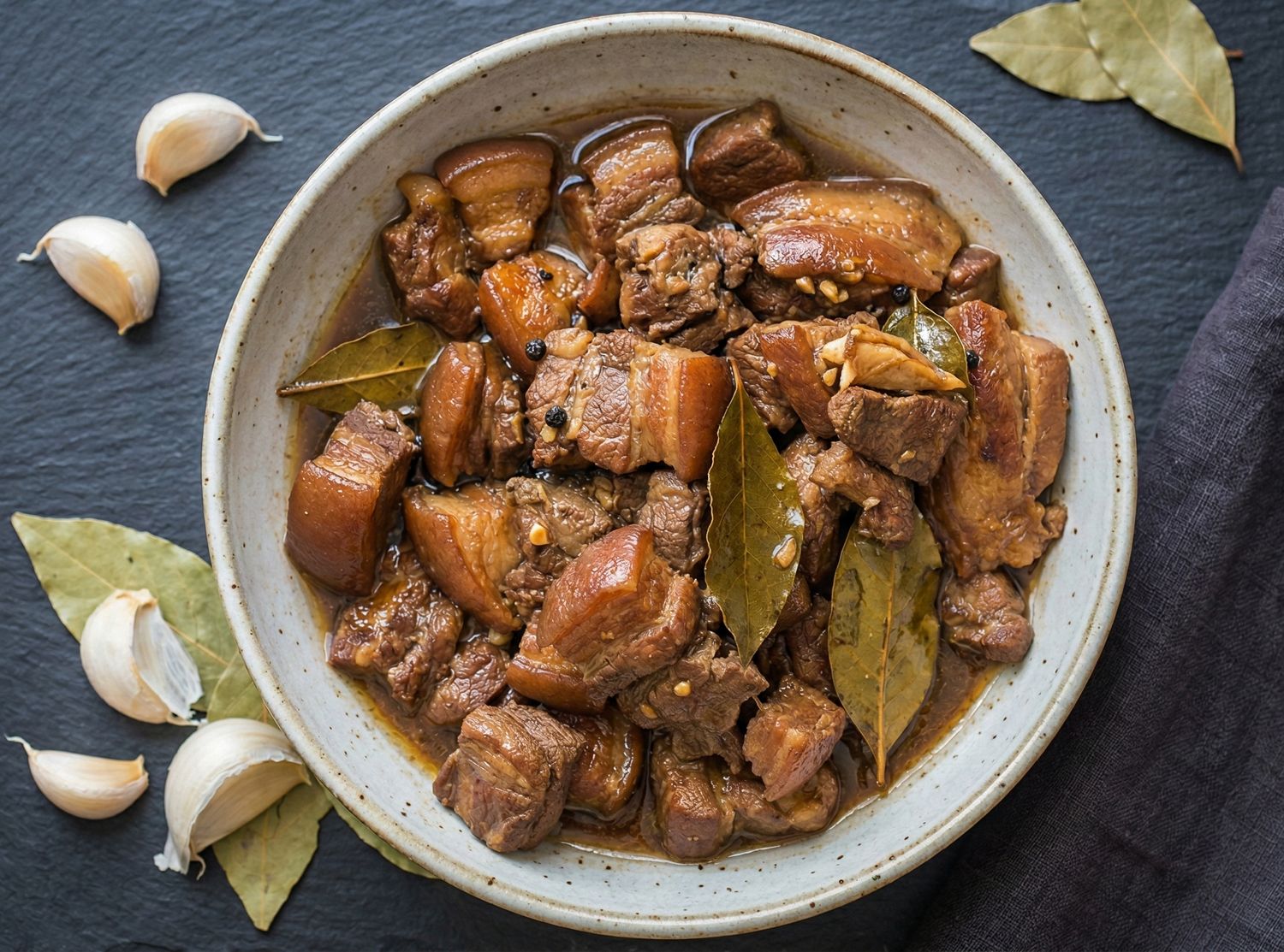 Pork Adobo Platter