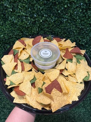 Chips and Guacamole (good for 12 guests)