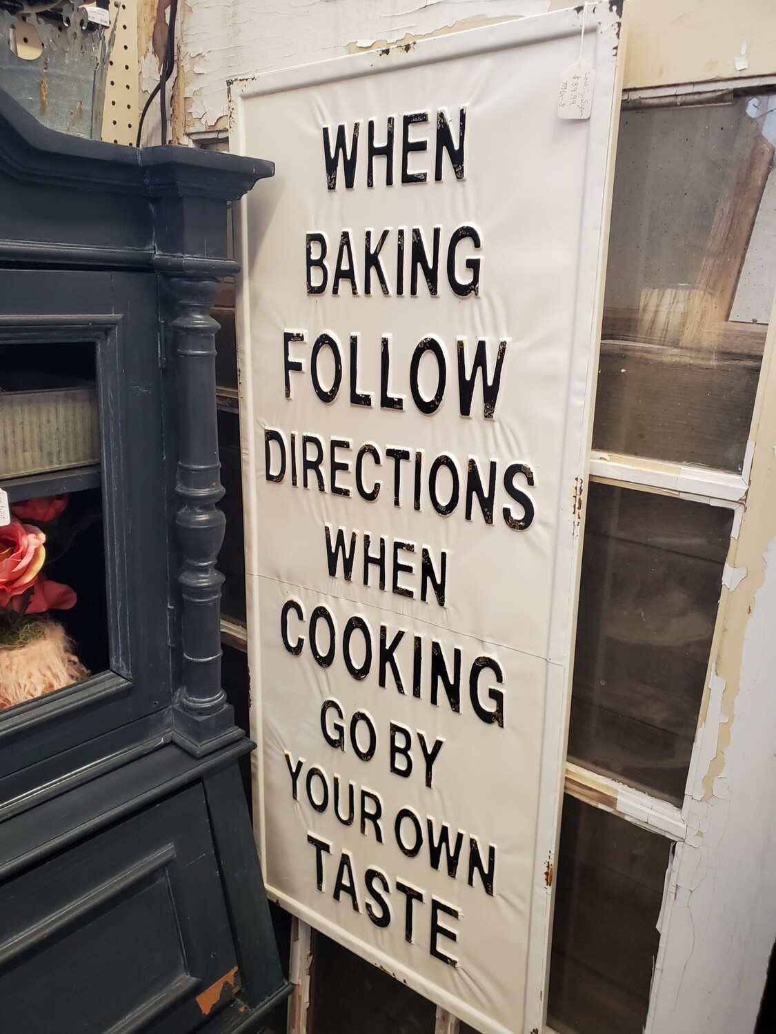Baking Sign