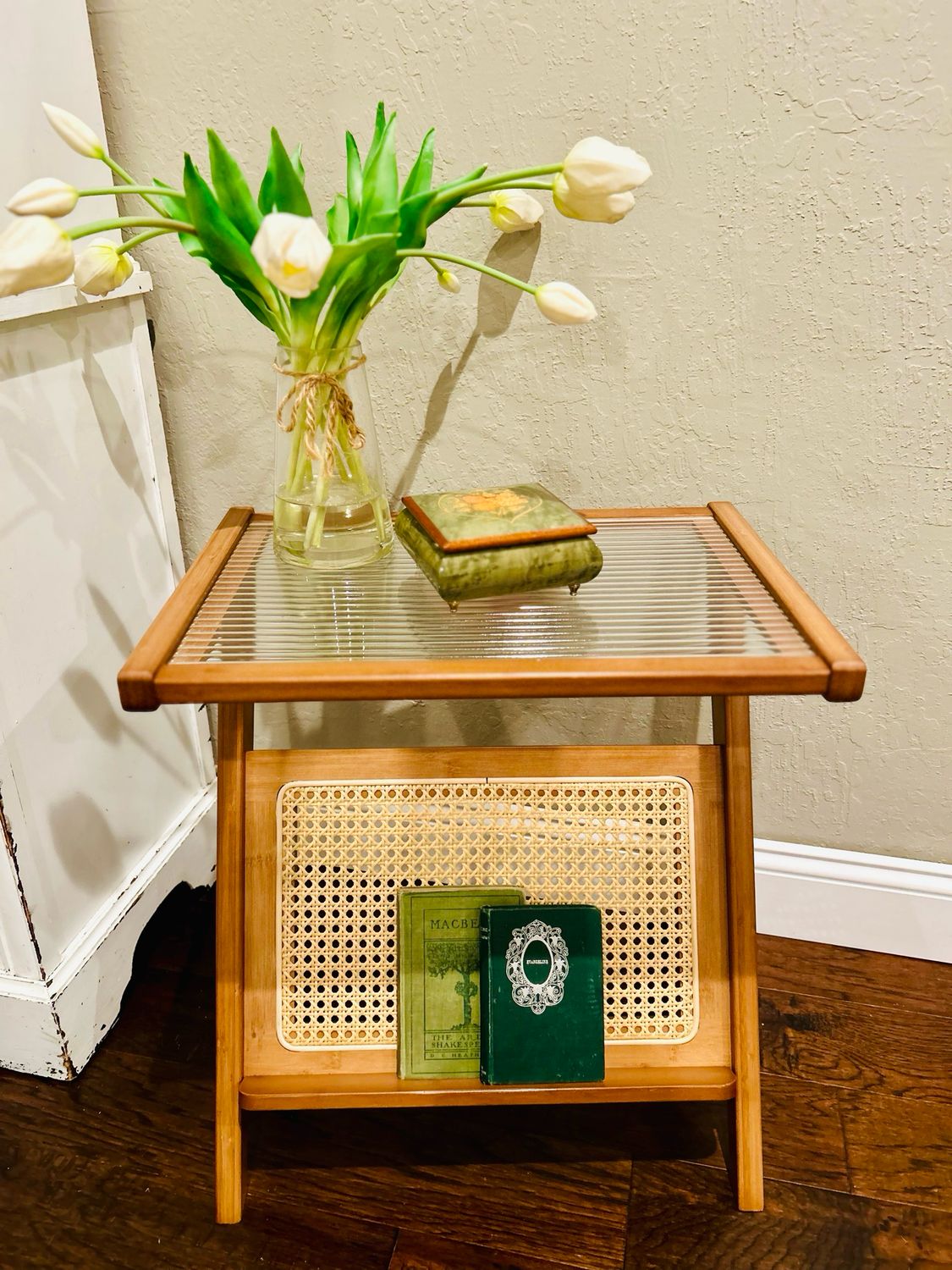 Rattan Side Table