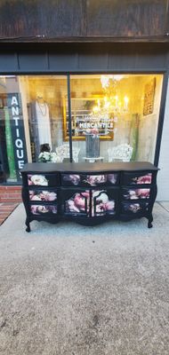 Dresser with Floral Fronts