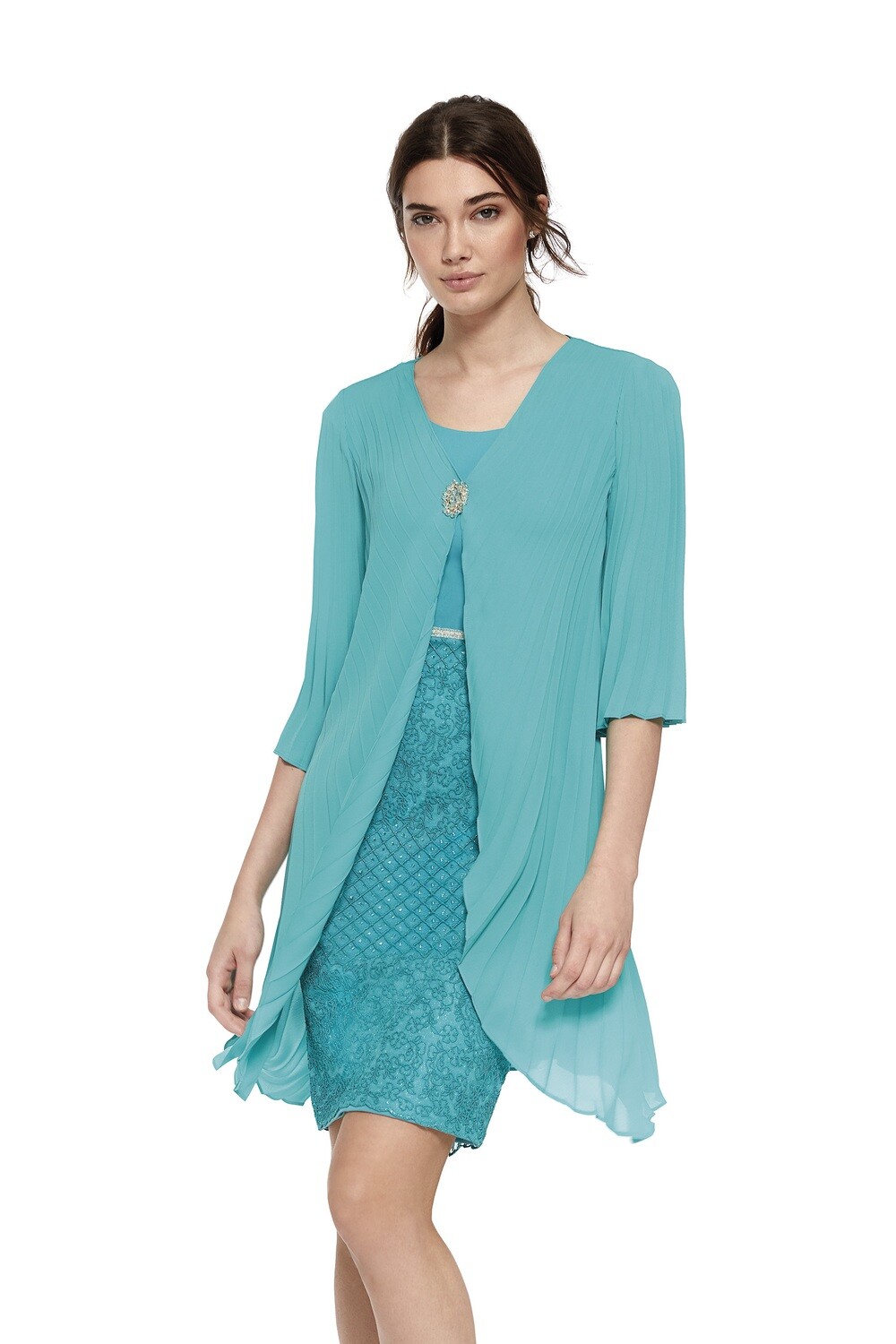 Carla Ruiz Dress with Floaty Jacket