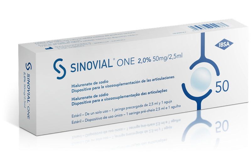 Sinovial® One 2,5 ml Ácido hialurónico lineal