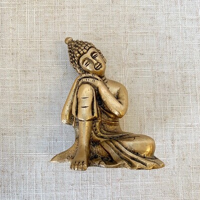 Brass Reflecting Buddha 5"