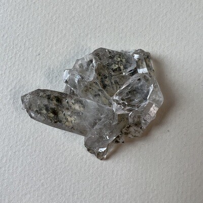 Clear Quartz Cluster with inclusions